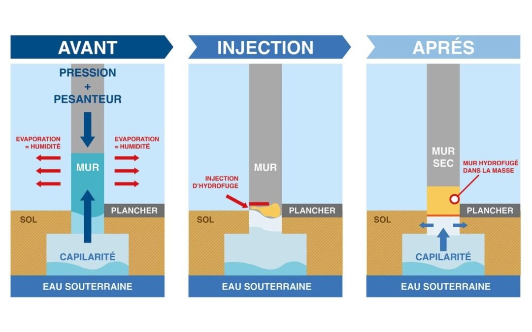 Remontée capillaire eau explication expert Château-Thierry