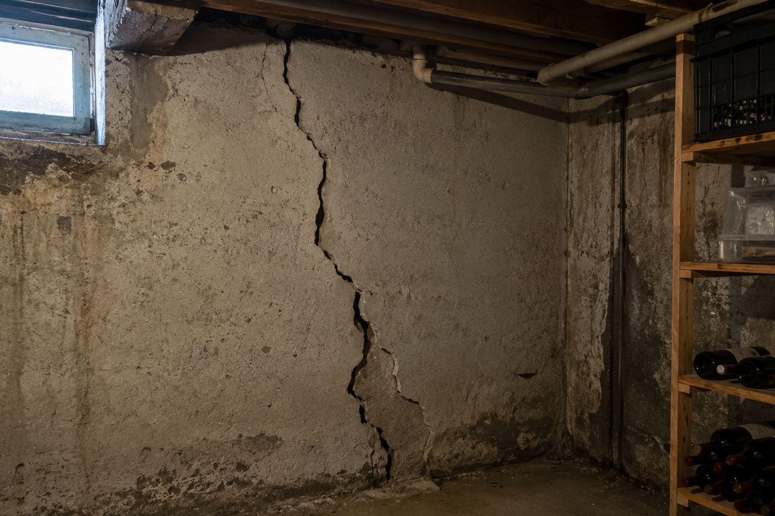 Fissure cave mouvement terrain expert bâtiment Rethel
