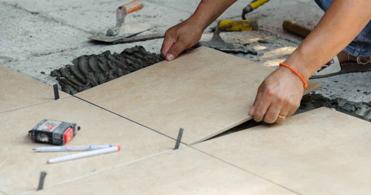 défaut construction carrelage maison